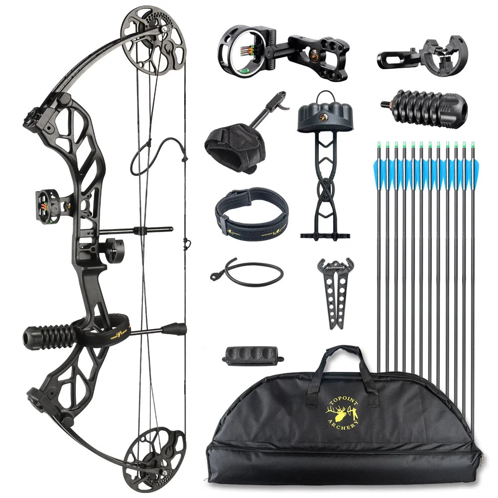 TOPOINT STARTING 31 Compound Bow Package with Accessories