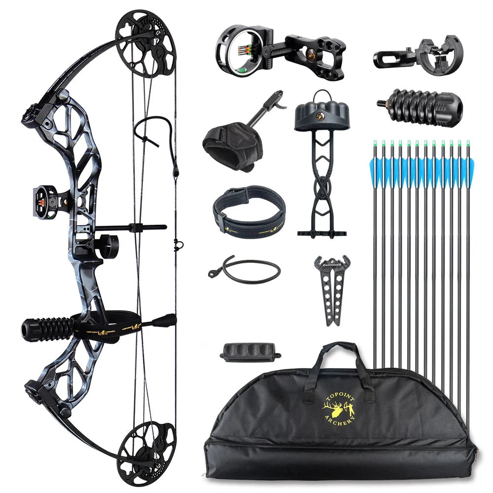 TOPOINT STARTING 31 Compound Bow Package with Accessories