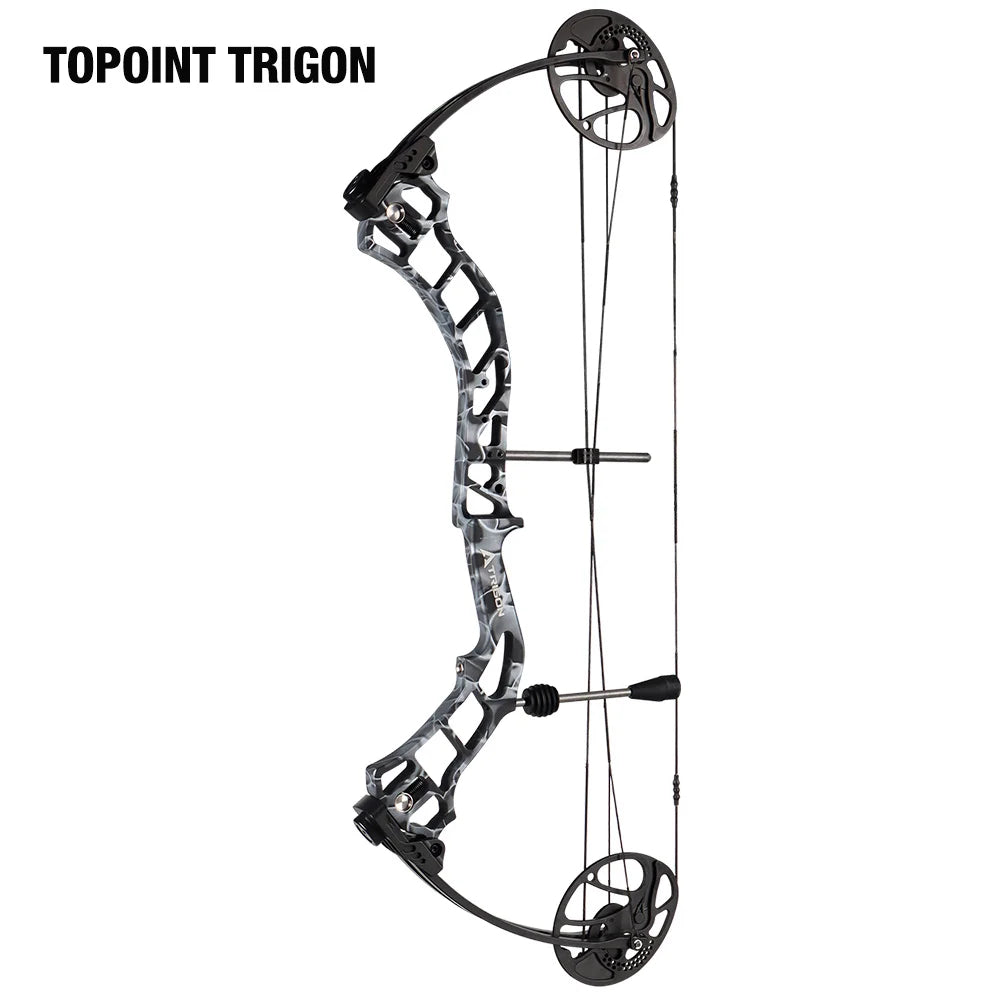 TOPOINT TRIGON Compound Bow – Adjustable Aluminum Bow