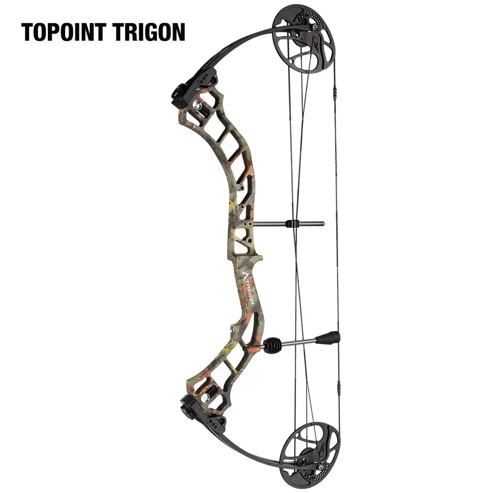 TOPOINT TRIGON Compound Bow – Adjustable Aluminum Bow