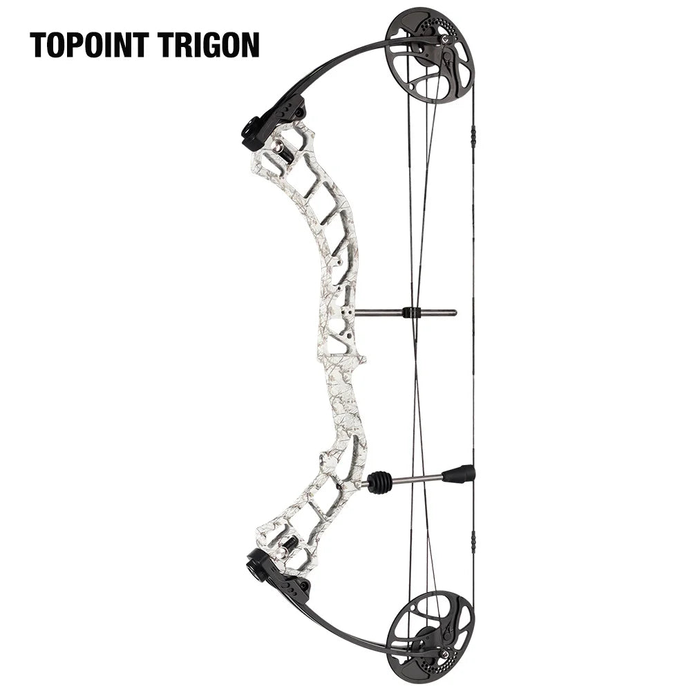 TOPOINT TRIGON Compound Bow – Adjustable Aluminum Bow