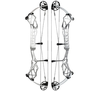 White Smoke TOPOINT X38 Target Compound Bow – 38-Inch CNC Aluminum Riser Topoint