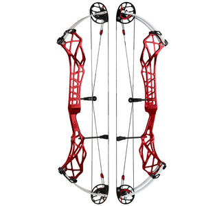 White Smoke TOPOINT X38 Target Compound Bow – 38-Inch CNC Aluminum Riser Topoint