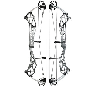 White Smoke TOPOINT X38 Target Compound Bow – 38-Inch CNC Aluminum Riser Topoint