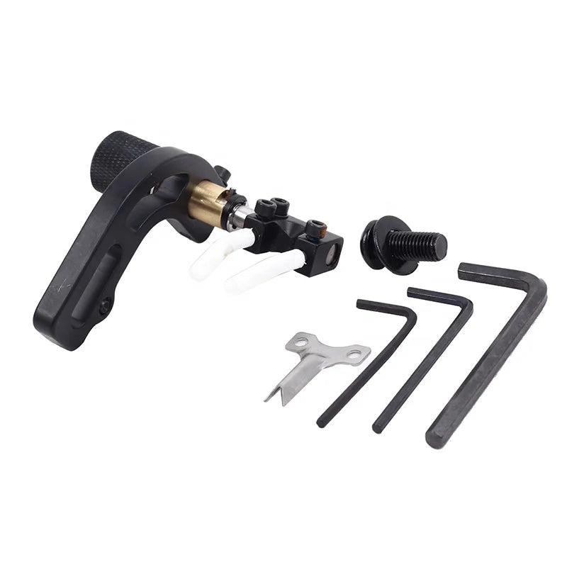 Dark Slate Gray SPG TP816 Compound Bow Arrow Rest – Aluminum Alloy Adjustable Archery Accessory (Black) SPG