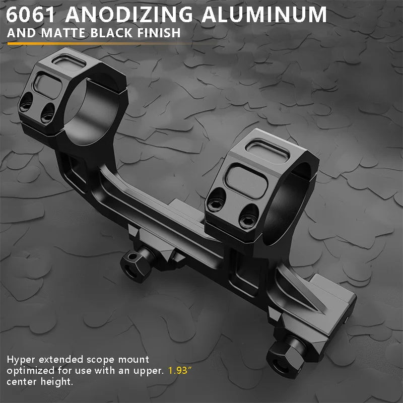Dark Slate Gray TYPHON 30mm Dual Scope Mount Aluminum Weaver Rail Rings TYPHON