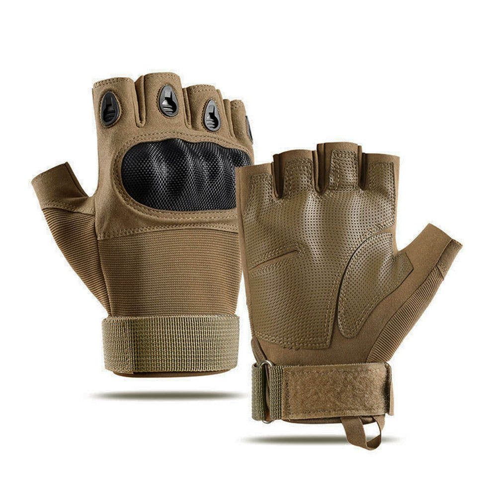White Smoke Tactical Gloves Knuckle Protection Outdoor Training Riding Gloves Full Finger & Half Finger Options MARKSMAN