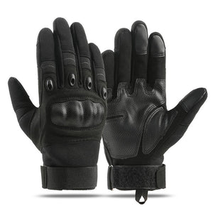 White Smoke Tactical Gloves Knuckle Protection Outdoor Training Riding Gloves Full Finger & Half Finger Options MARKSMAN
