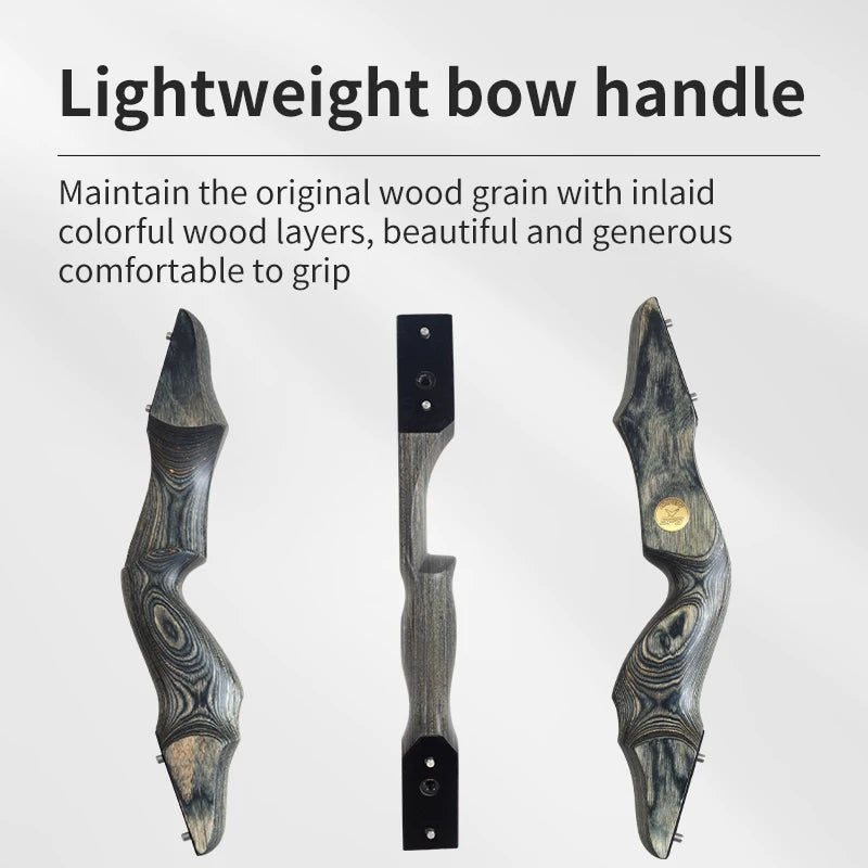 Lavender SPG 58" Takedown Recurve Bow – Maple &amp; Fiberglass Archery Bow SPG
