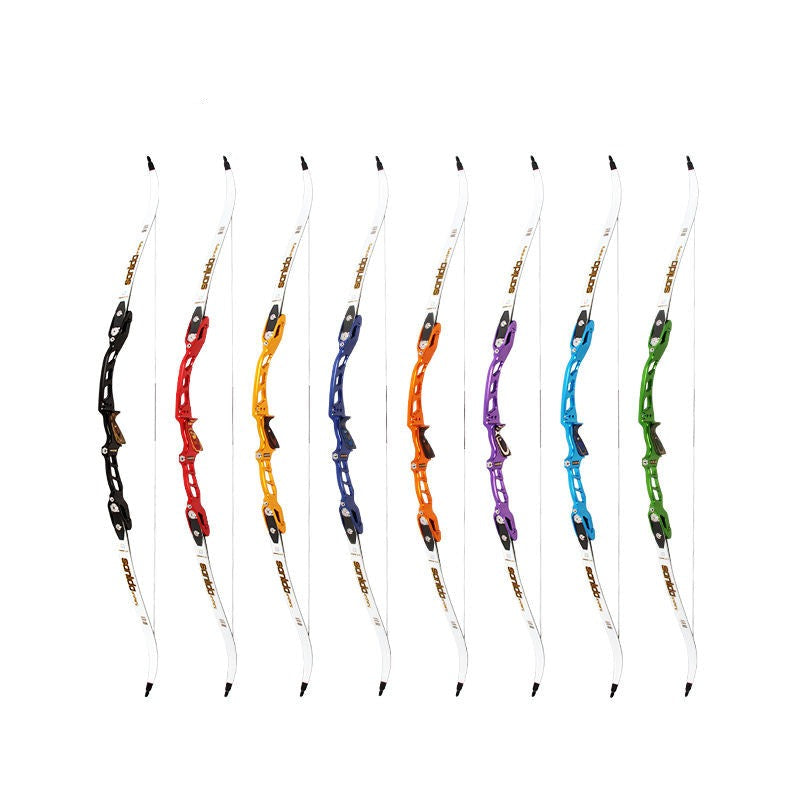 Dark Slate Gray Sanlida® Miracle X10 ILF Target Recurve Bow Complete Kit SANLIDA