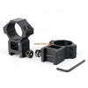 Light Gray Marksman 30mm See-Thru Extra High Telescope Mount MARKSMAN