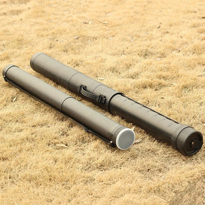 Tan SPG Telescopic Arrow Tube – Heavy-Duty 71–121 cm Archery Case SPG