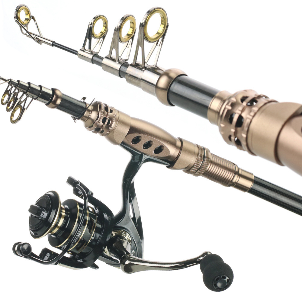 Telescopic Carbon Fishing Rod Outdoor Fishing Gear Sea Fishing Kit – INDIAN  SLINGSHOT