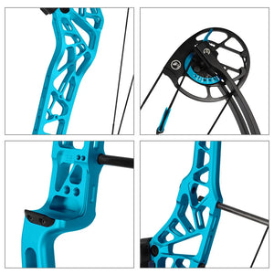 White Smoke Topoint Breth 36 Compound Bow | Archery Equipment Topoint
