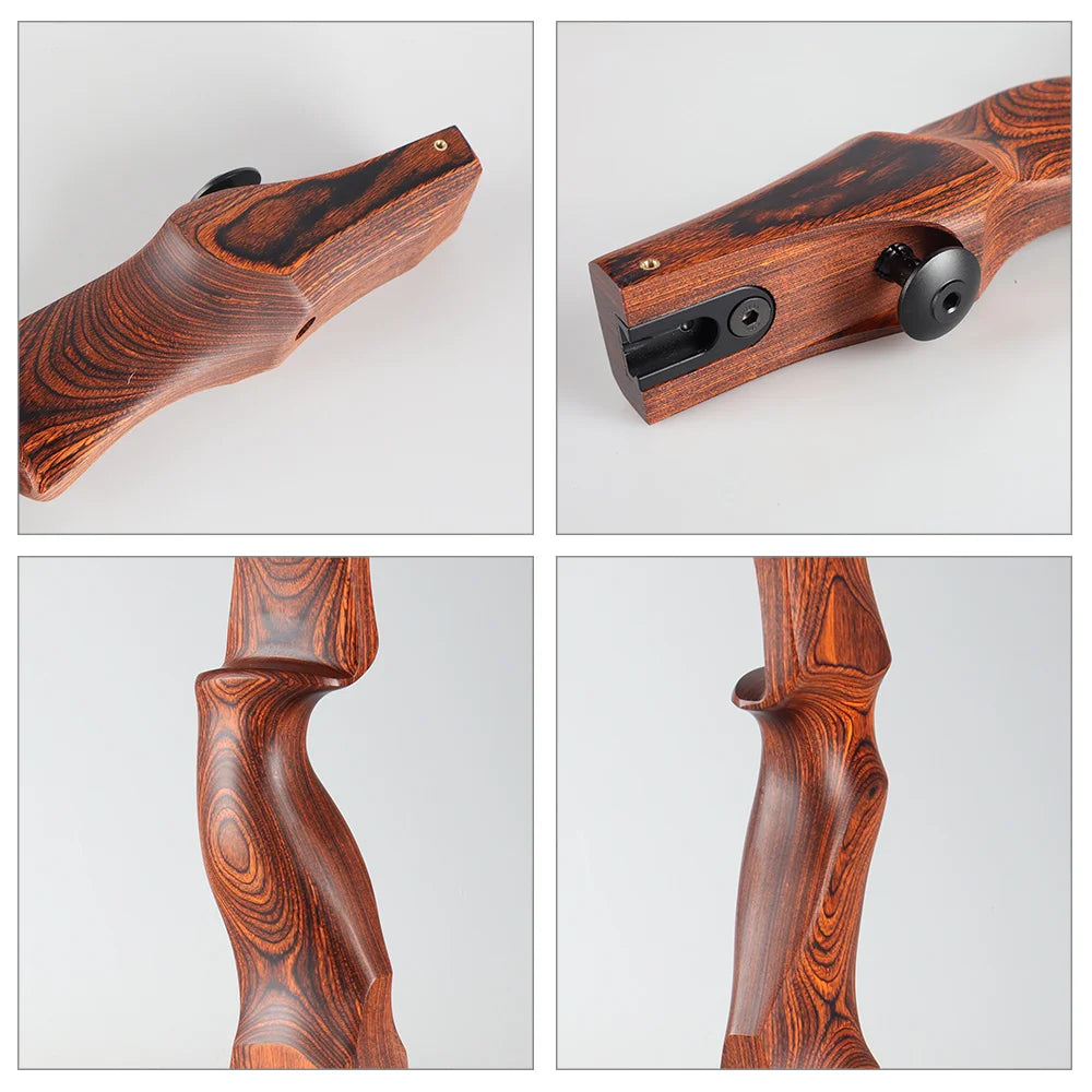 Lavender Topoint R36 Wooden Recurve Bow Riser – 17 Inch Topoint