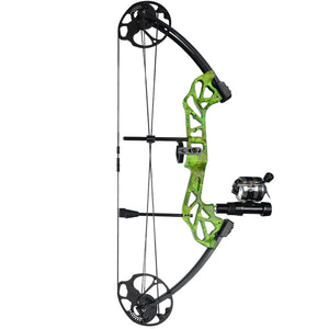 White Smoke Topoint Starting 28 TF1 Compound Bow Combo Kit Topoint
