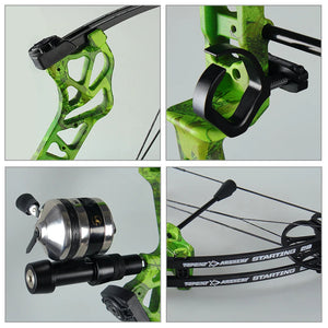 Gray Topoint Starting 28 TF1 Compound Bow Combo Kit Topoint
