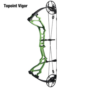 White Smoke Topoint Vigor Compound Bow | Adjustable CNC Aluminum Bow Topoint