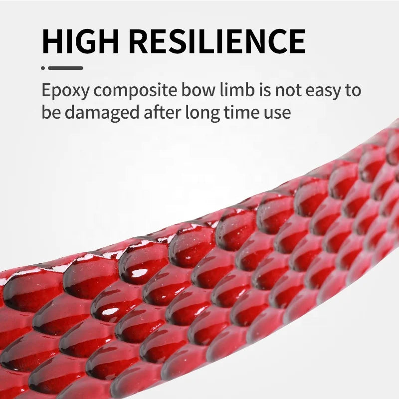 Maroon SPG Traditional Bow – Handmade Recurve Bow with Epoxy Resin &amp; Sophora Wood, 10/12/18 lbs | Red &amp; Brown SPG