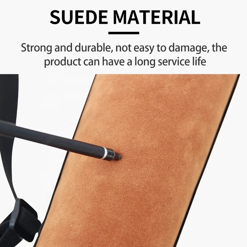 Dark Slate Gray SPG JN218 Traditional Leather Arrow Quiver Bag – Brown Archery Arrow Holder SPG