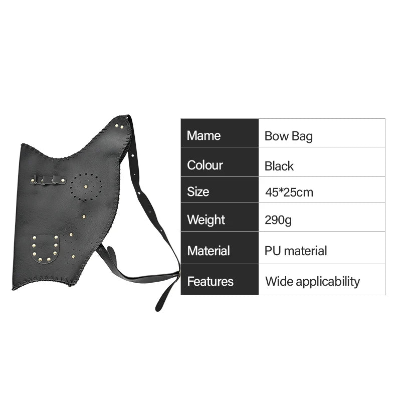 Dark Slate Gray SPG Traditional Bow Bag Quiver SPG