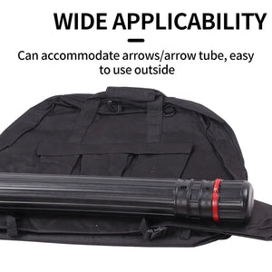 Dark Slate Gray SPG Triangle Compound Bow Bag – Heavy-Duty Canvas Case SPG