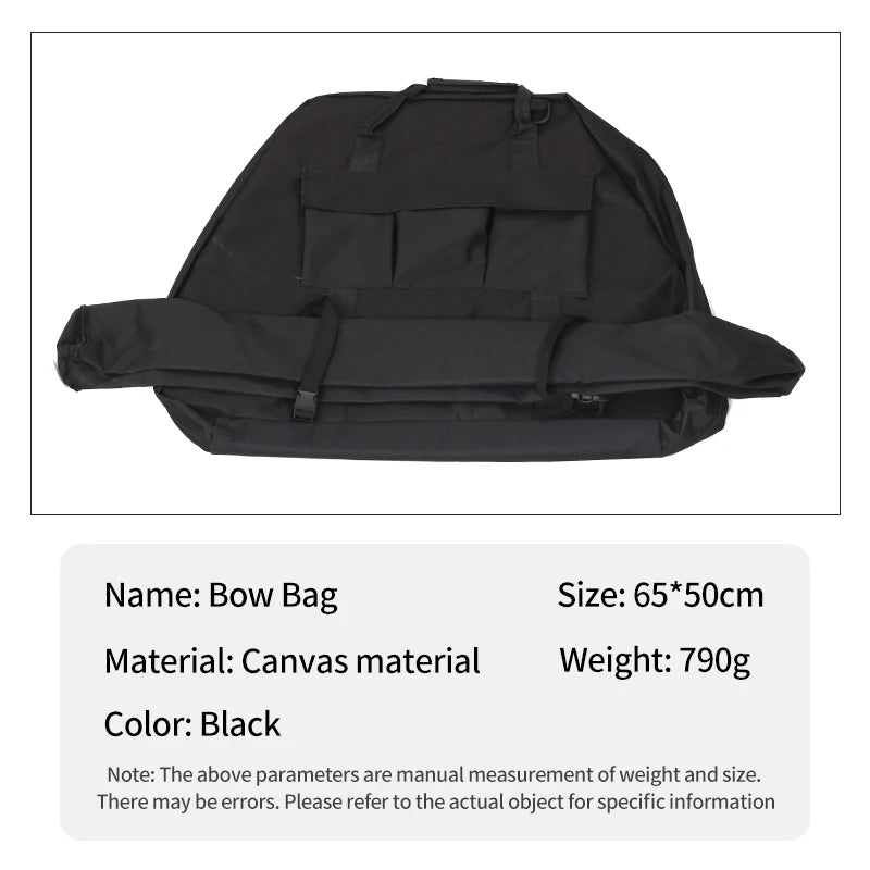 White Smoke SPG Triangle Compound Bow Bag – Heavy-Duty Canvas Case SPG