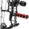 Light Gray 30-78LBS Adjustable Archery Steel Ball Compound Bow and Arrow Set For Adults Outdoor Sport Shooting MARKSMAN