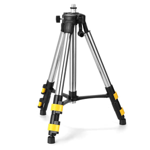 Light Gray 1.2M Three Height  Adjustable Lightweight Stainless Steel Tripod For Laser Level and Camera INDIAN SLINGSHOT