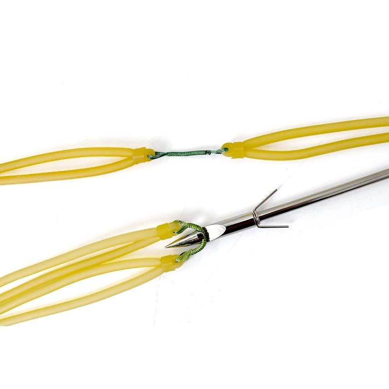 Antique White 24CM Powerful Slingshot Accessory Catapult Replacement Elastic String Latex Tube Fishing Tools Rubber Bands INDIAN SLINGSHOT