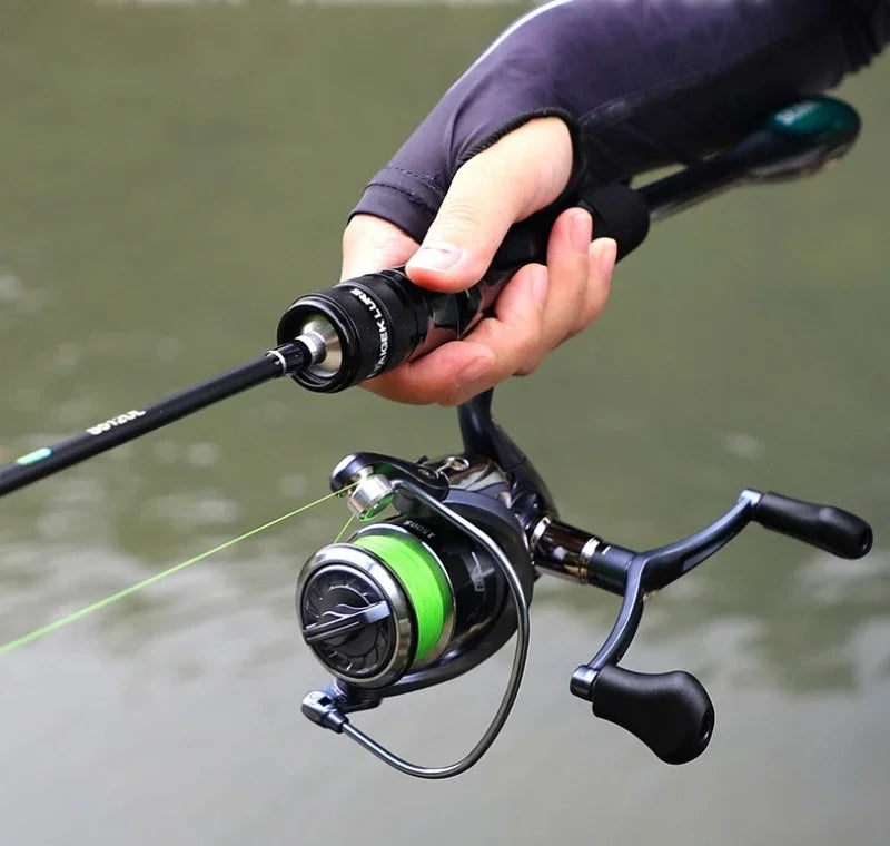 Dim Gray Ultra Light Carbon Fiber Lure Fishing Rod MARKSMAN