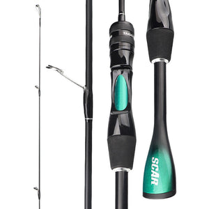 White Smoke Ultra Light Carbon Fiber Lure Fishing Rod MARKSMAN