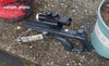 Dark Slate Gray Portable Multifunctional V39 Mini Crossbow Shooting Toy Play 6MM ball and Mini Arrow INDIAN SLINGSHOT