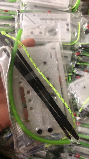 Dark Olive Green Mini Foldable Magic Card CrossBow INDIAN SLINGSHOT