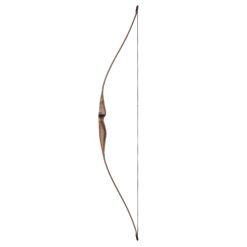 White Smoke SPG Wooden Recurve Bow – 54" One-Piece Traditional Archery Bow SPG