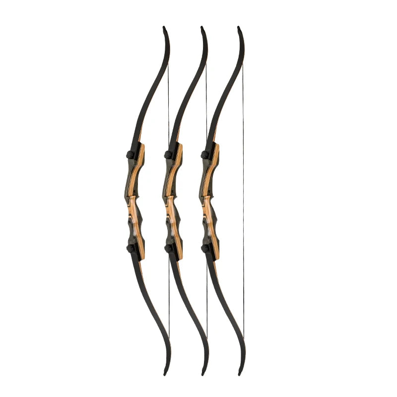 Dark Slate Gray SPG 62" Wooden Takedown Recurve Bow SPG