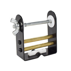 White Smoke Sanlida® String Winder Tool – Bow String Serving Jig, Steel & Copper Build, Compact Archery Serving Tool SANLIDA