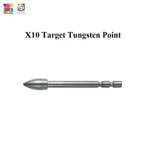 White Smoke Sanlida® X10 Target Tungsten Points – Precision Arrow Tips (12pcs) SANLIDA