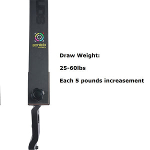 Dark Slate Gray Sanlida® Archery 60" Eagle X8 Shooting  Recurve Bow Beginner Kit SANLIDA