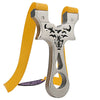 Gray Bull Fight Stainless Steel Slingshot MARKSMAN