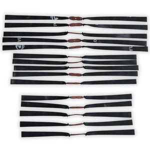White Smoke XPULT Black Flat Rubber Band 1mm | 17cm, 20cm & 24cm XPULT