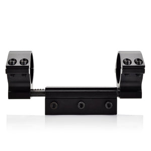Black Marksman Dual Rings 25.4/30mm Zero Recoil Mount MARKSMAN