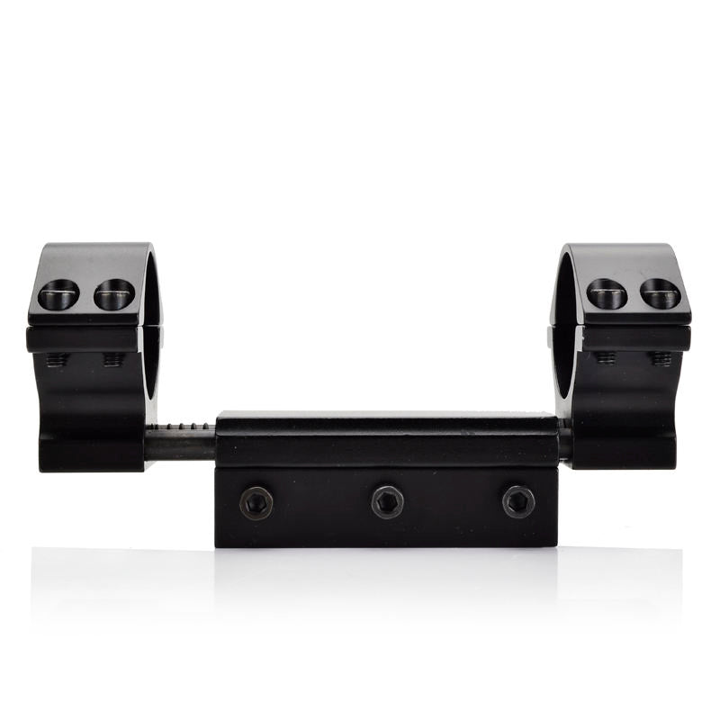 Black Marksman Dual Rings 25.4/30mm Zero Recoil Mount MARKSMAN