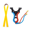 Goldenrod Alloy Flat Leather Wolverine Clip Fiber Optic Point Slingshot Bundle-free Outdoor Sports Precision Slingshot INDIAN SLINGSHOT