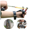 Light Gray Marksman® High Quality Fishing Slingshot Combo Set Outdoor Fishing Catapult with all Accessories INDIAN SLINGSHOT