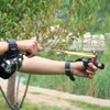 Light Gray Marksman® High Quality Fishing Slingshot Combo Set Outdoor Fishing Catapult with all Accessories MARKSMAN