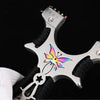 Black Flying Star Butterfly Stainless Steel Slingshot MARKSMAN