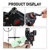 Black SPG Compound Bow Fishing Reel Rope Pot SPG