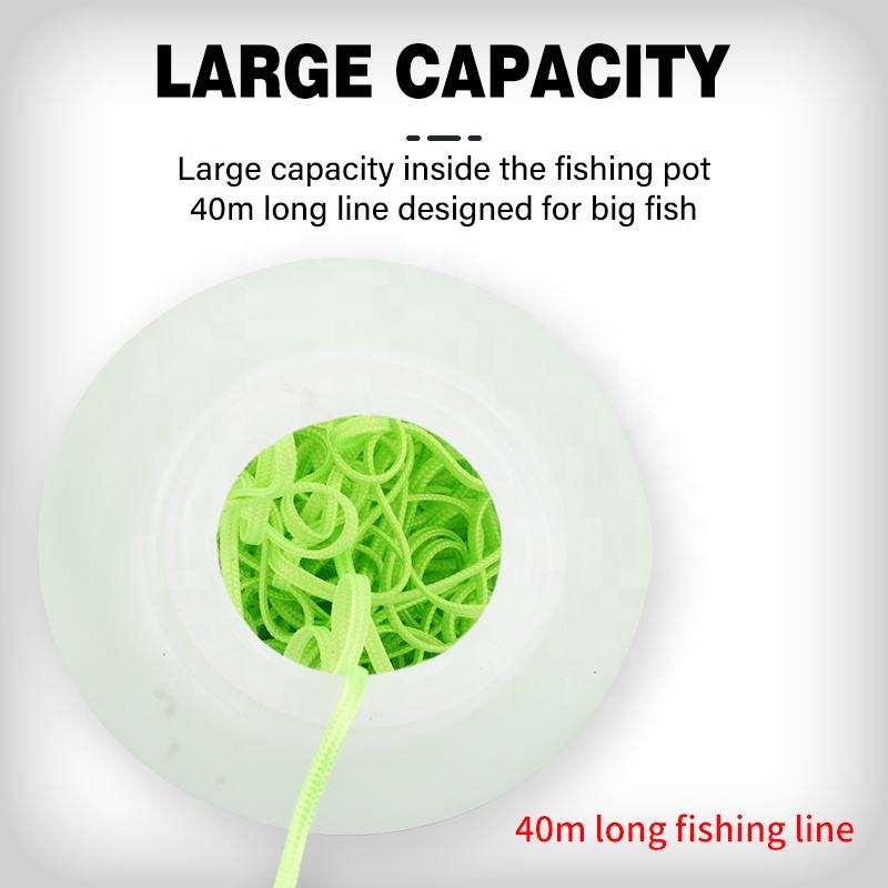 Beige SPG Compound Bow Fishing Reel Rope Pot SPG