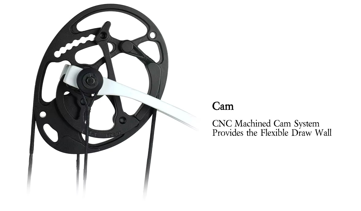 Dark Slate Gray Sanlida® Hero 10 II Target Full Module Compound Bow Kit - Red Edition SANLIDA